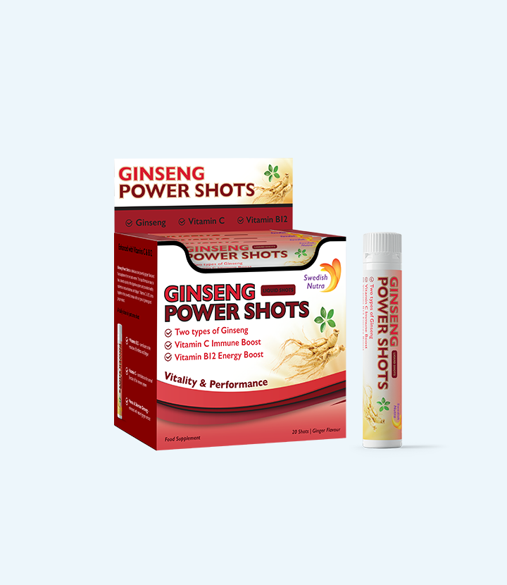 Swedish Nutra - Ginseng Power Shots